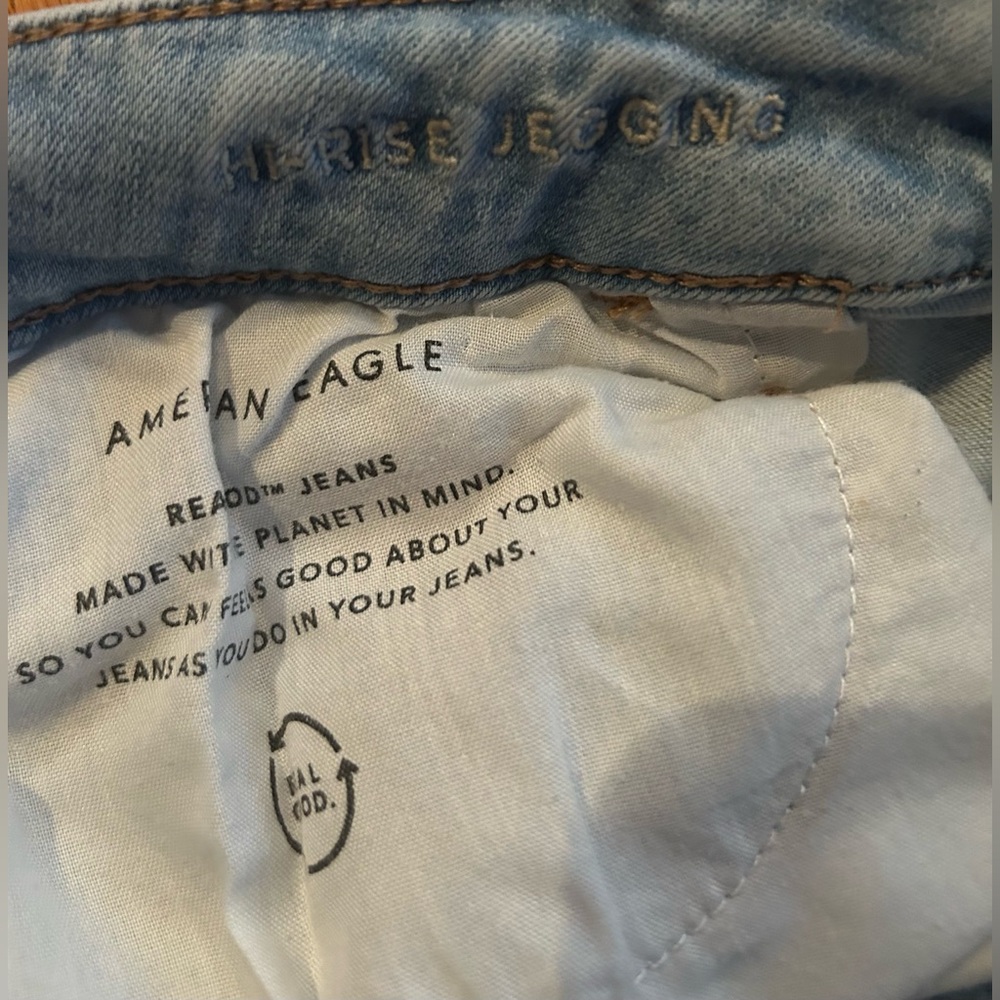 AMERICAN EAGLE Next Level High-Waisted Jegging Moonstone 16 - Picture 7 of 10